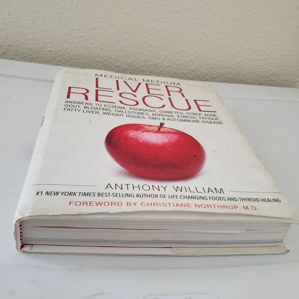 Medical Medium Liver Rescue Anthony William Hardcover Health Diet Book 2018